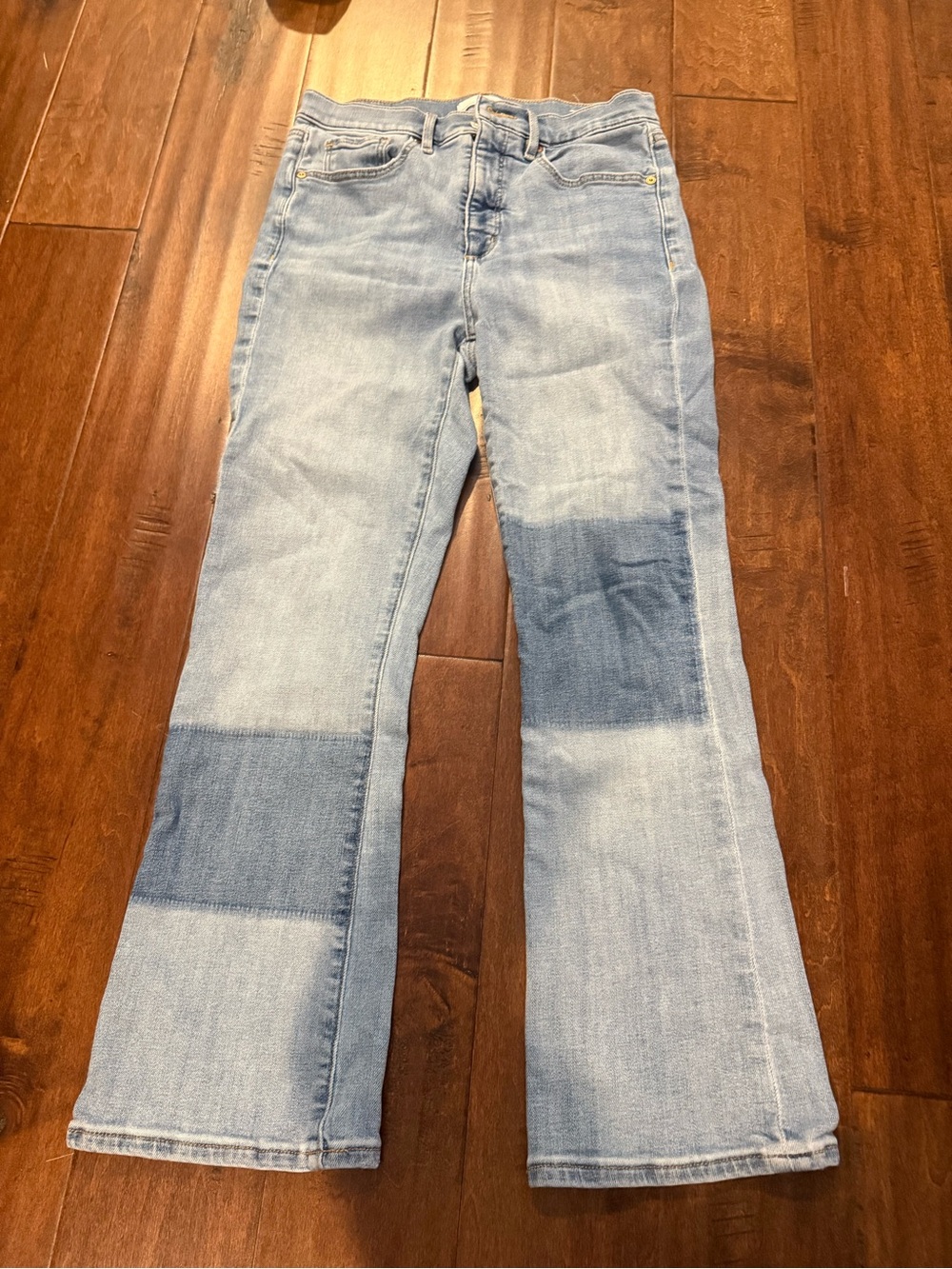 Loft Patchwork Kick Crop Pant (6)